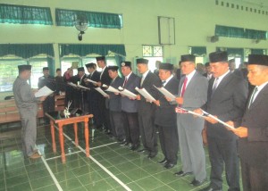 Pelantikan 10 Kepala KUA Lingkup Kemenag Lombok Timur