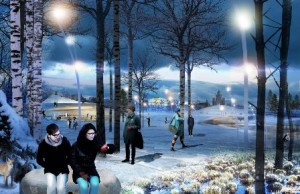 Ilustrasi Taman Kota