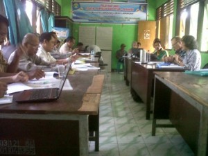 Suasana pelatihan Penyuluh 