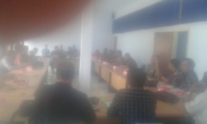 Saat dialog Pimpinan DPRD Kabupaten Bondowoso dengan Pimpinan DPRD Loteng