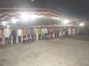 Rupati H.Ali BD saat menghadiri pembukaan STQ di Sukamulia