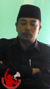 Kepala Desa (Kades) Kalijaga Baru, H. Nawawi