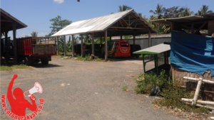 MANGKRAK : Los Pasar mamben yang belum bisa ditempati pedagang