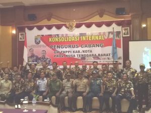 Foto Bersama saat pembukaan  Konsolidasi Internal GM FKPPI NTB