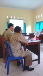 suasana rapat penyusunan program dalam rangka hadpi bencana